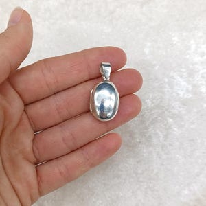 Antique silver locket, Made in Czechoslovakia in 1930&#39;s, Ag 925