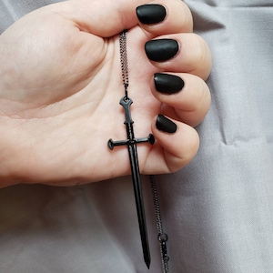 Gothic Sword Necklace