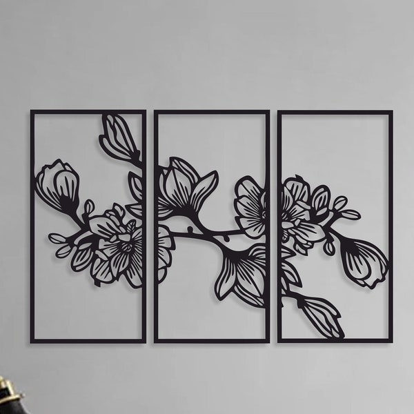 Magnolia Wall Decor Etsy