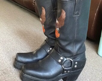 rancho biker boots