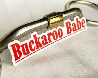Buckaroo Sticker - Western Style - WeatherProof Sticker