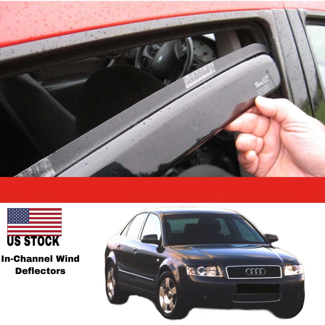In Channel Wind DEFLECTORS Rain Guards for Audi A4 B6/B7 Etsy