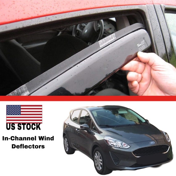 In Channel Wind DEFLECTORS Rain Guards for FORD Fiesta 5 Door Etsy