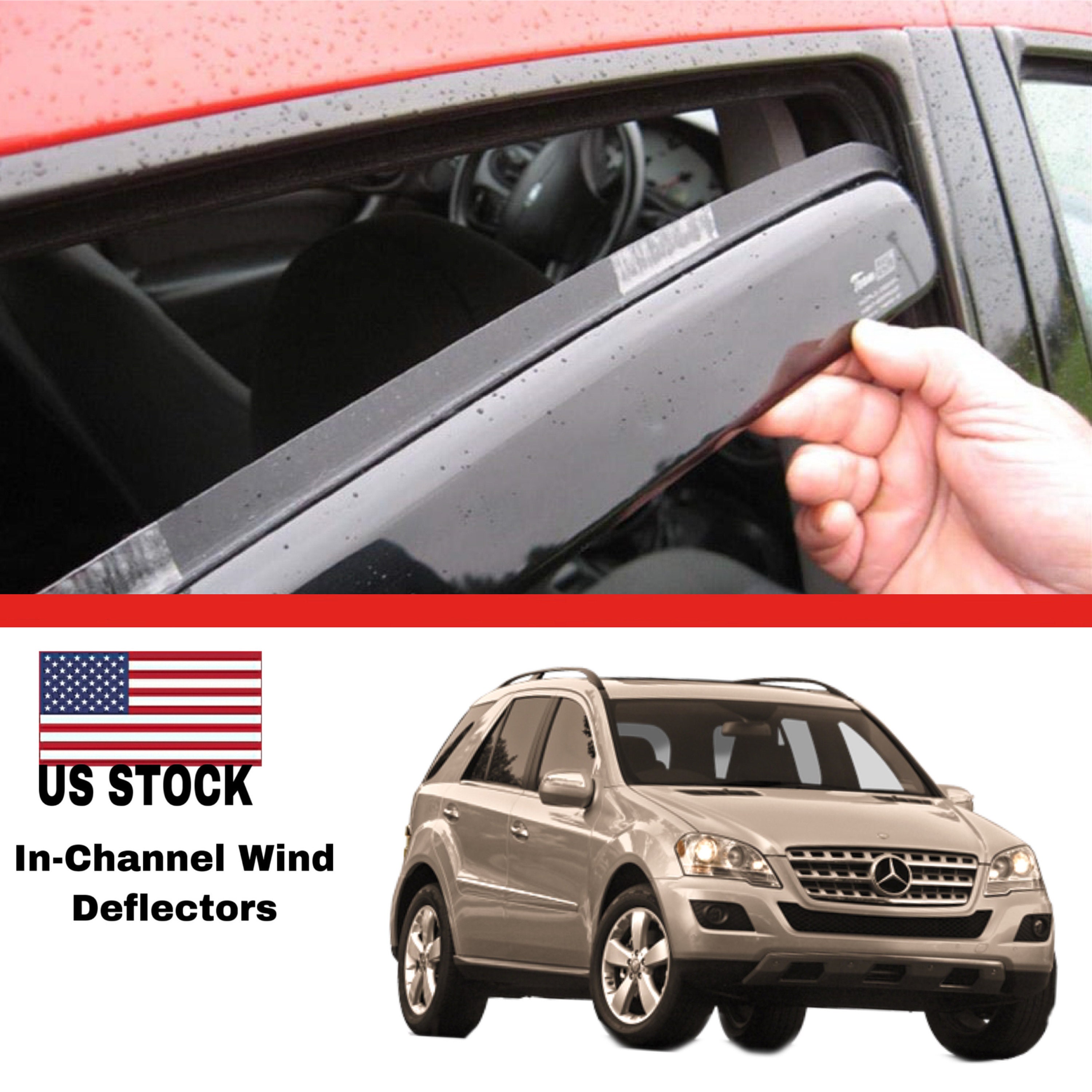 Mercedes cheap wind deflector