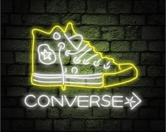 Green Shoe Shop LED Neon Sign - Shoes Neon Signs - Everything Neon