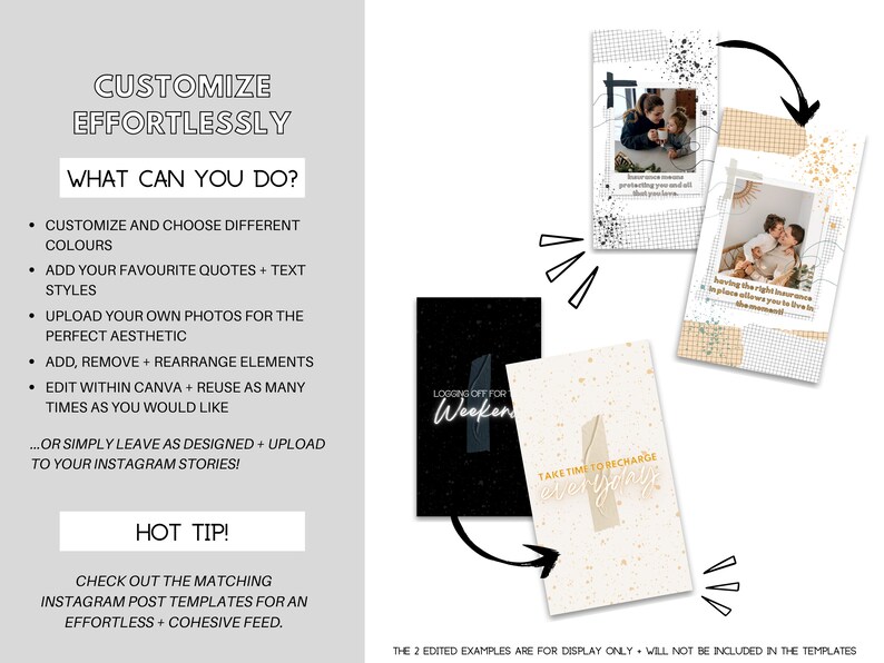 Instagram Story Template Canva Social Media Templates for - Etsy