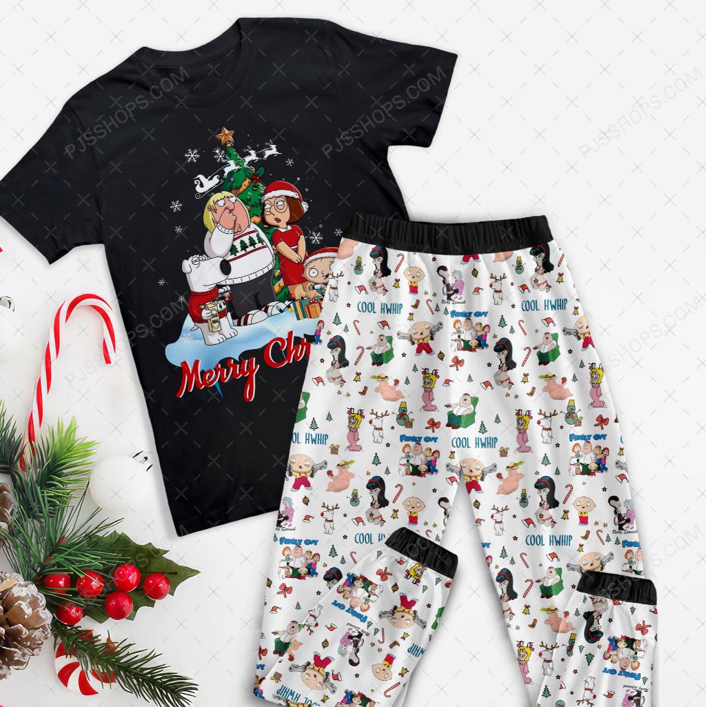Family Guy Holiday Pajamas Set Family Guy Christmas Pajamas Set Family Guy Family Pajamas for Adult and Kids Etsy