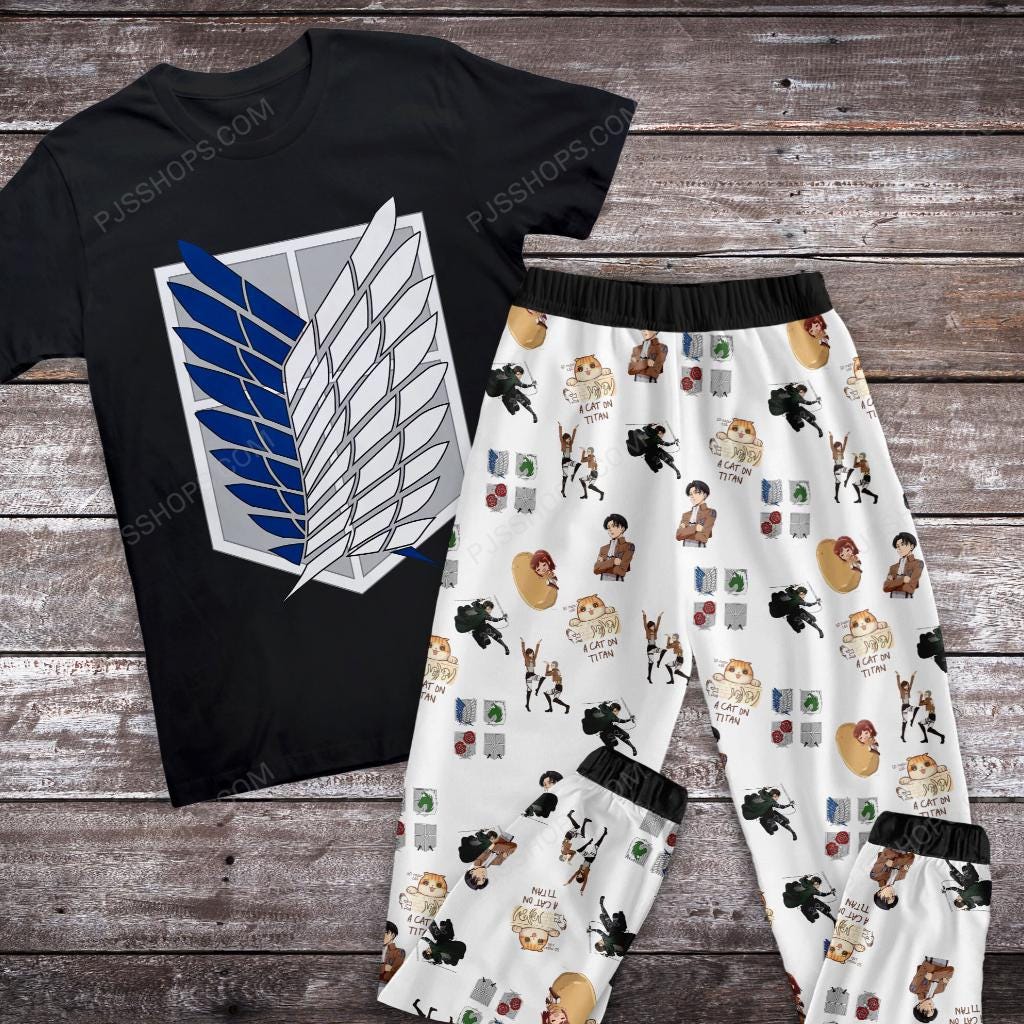 Attack on titan pajamas sale