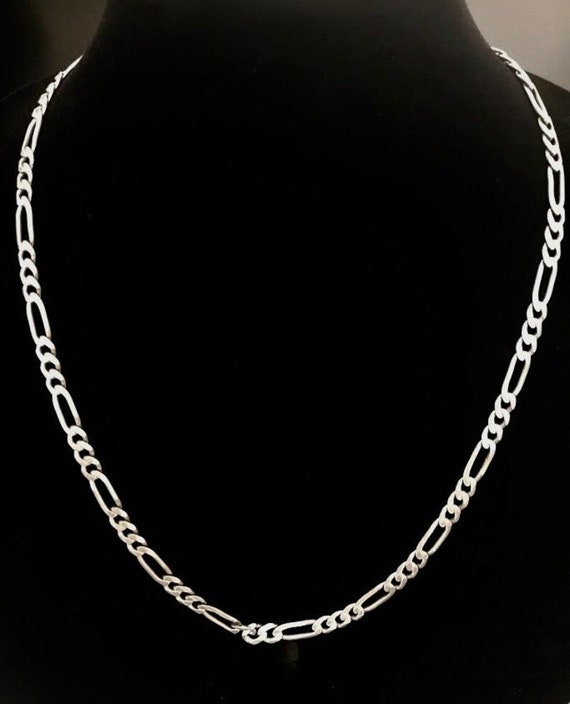 アクセサリー vintage figaro chain silver necklace Sterling Silver - Necklace Vintage Figaro Chain, Marked