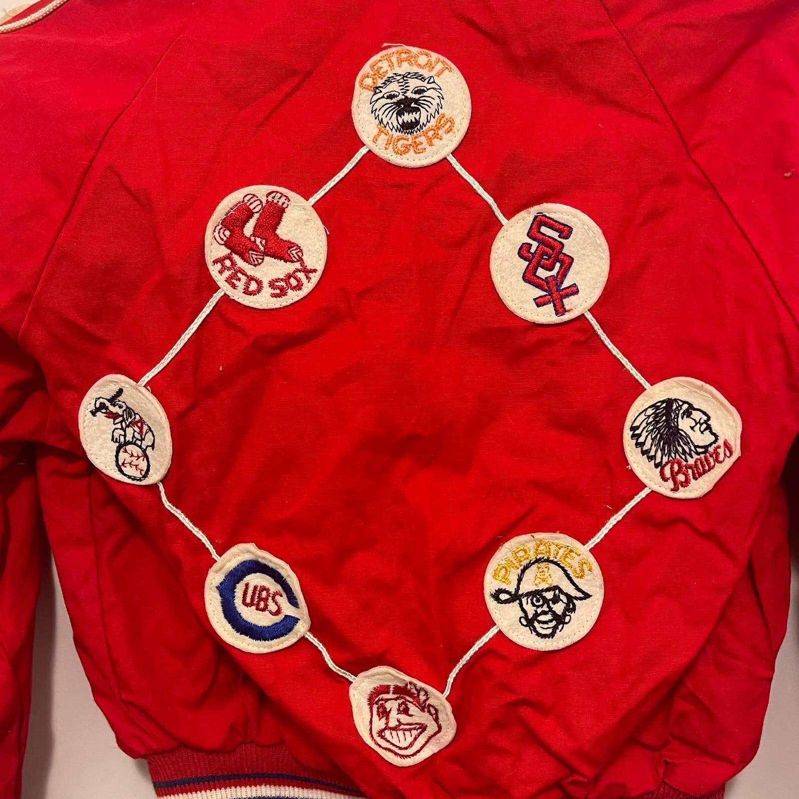 NOS Vintage 1950s Playwear Boys Sz 10 MLB Baseball Patch
