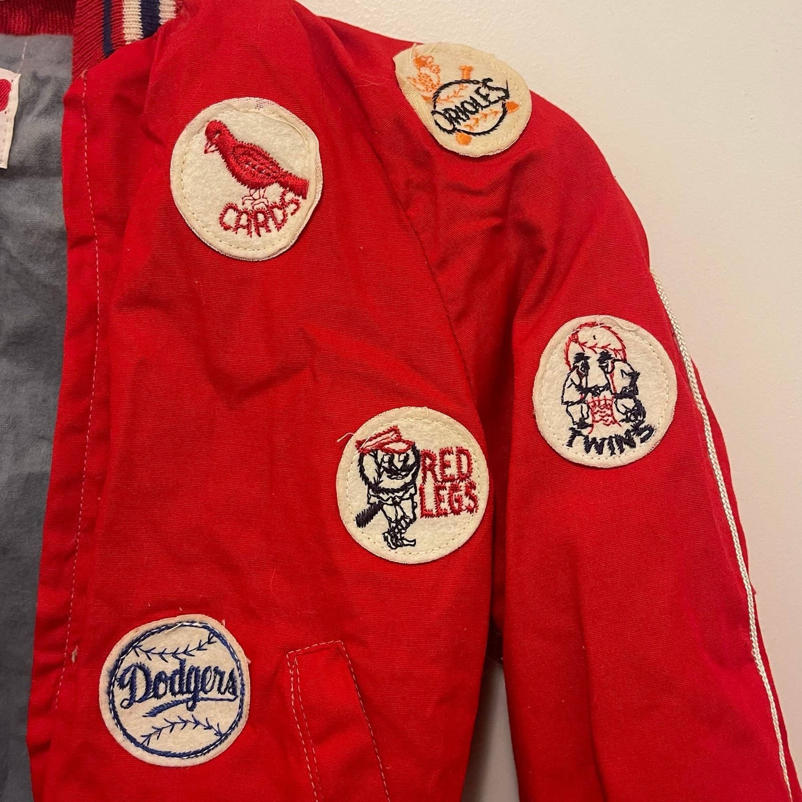 ヴィンテージ 1950‘S ドジャース ベースボールジャケット ボーイズ USA ヴィンテージ 1950'S ドジャース ベースボールジャケット