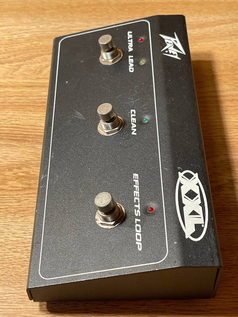 Peavey XXL Amplifier Footswitch Digital Effects Pedal Works Etsy