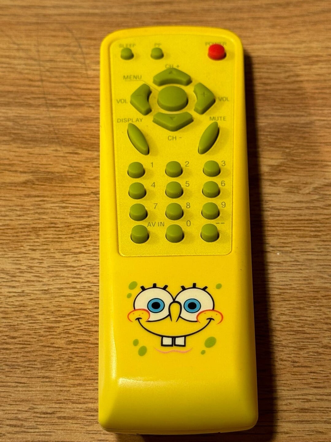 Emerson Spongebob Squarepants CRT Television Remote Controller Controls