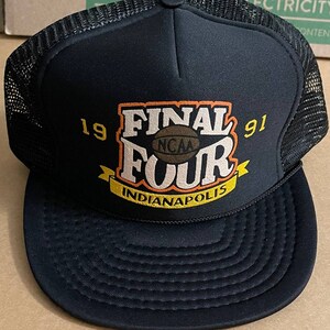 LOUISVILLE CARDINALS 1986 NCAA FINAL FOUR DALLAS NEW ERA FITTED CAP –  SHIPPING DEPT