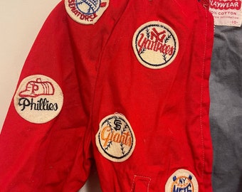 BASEBALL SCL PORTE 赤ジャケット Sサイズ BASEBALL SCL PORTE 赤ジャケット Sサイズ