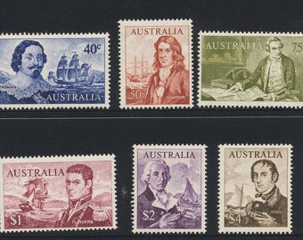 AUSTRALIA 1966 Navigators set of (6) MINT UNHINGED    ****See Note****