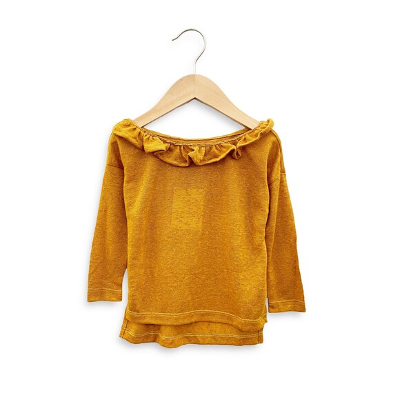 mustard yellow shirt toddler