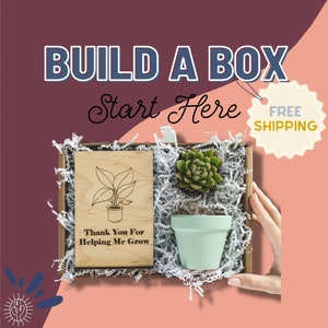 Build a Box Gift, Personalized Gift, Create your own Gift Box, Custom Gift Boxes for Women and Men, Make your own Gift, Care Package Gift