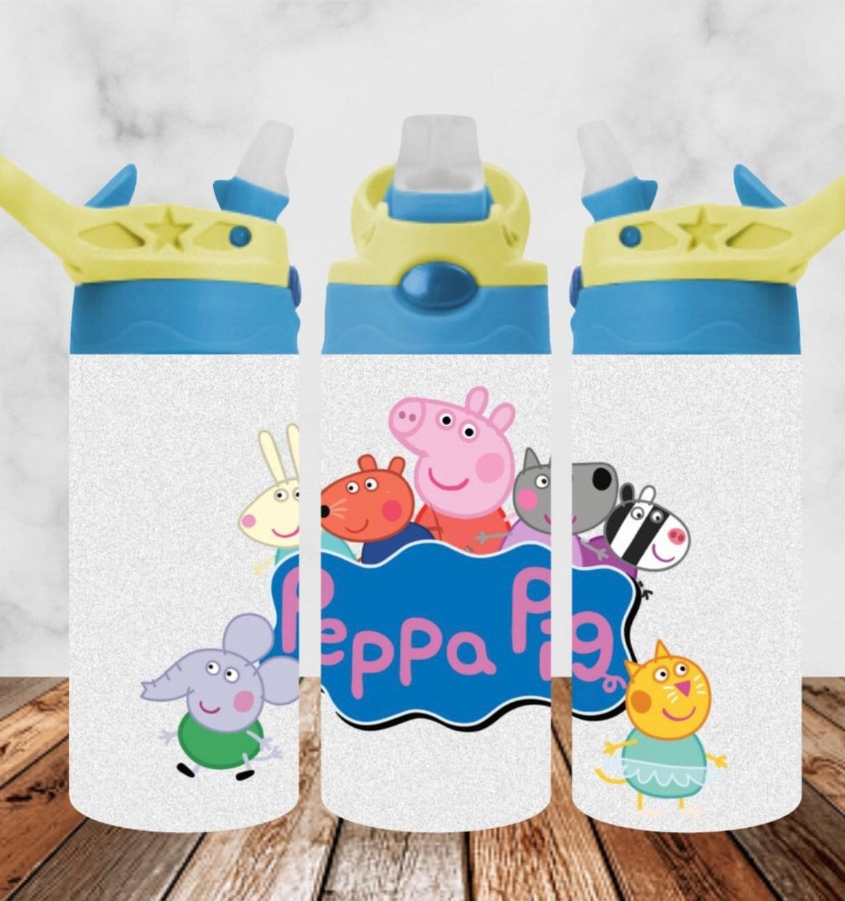 Peppa Pig 12 OZ Tumbler/kids Cups/peppa Pig/ Birthday Gift/ Kids  Tumbler/birthday Gift/toddler Cup/christmas Gift for Girls/stocking Stuffer  