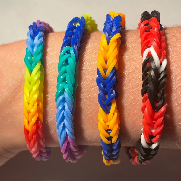 Colorful, Rubber Band, Friendship Bracelets