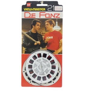 Happy Days Viewmaster Reel Set The Fonz 1977 - Vintage View Master Reels