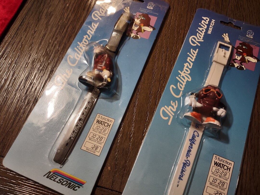 California Raisins Watch - 1988 Nelsonic Watches Music - Etsy