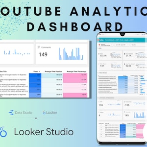 Engaging YouTube Channel Report Template: Boost Your Channel&#39;s Growth! - Looker Studio