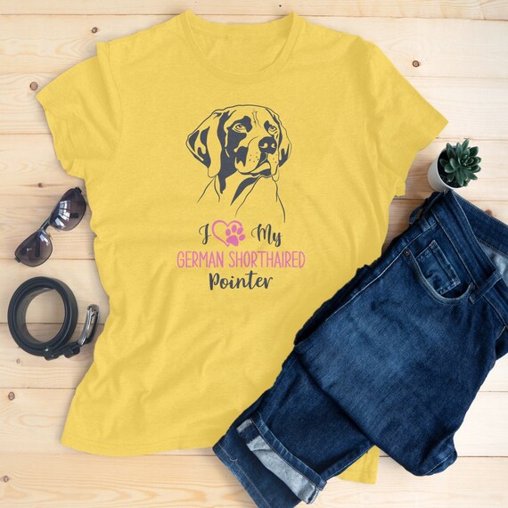 German Shorthaired Pointer In Pocket T Shirt For Women Men German Shorthaired Pointer In Pocket T Shirt For Women Men
