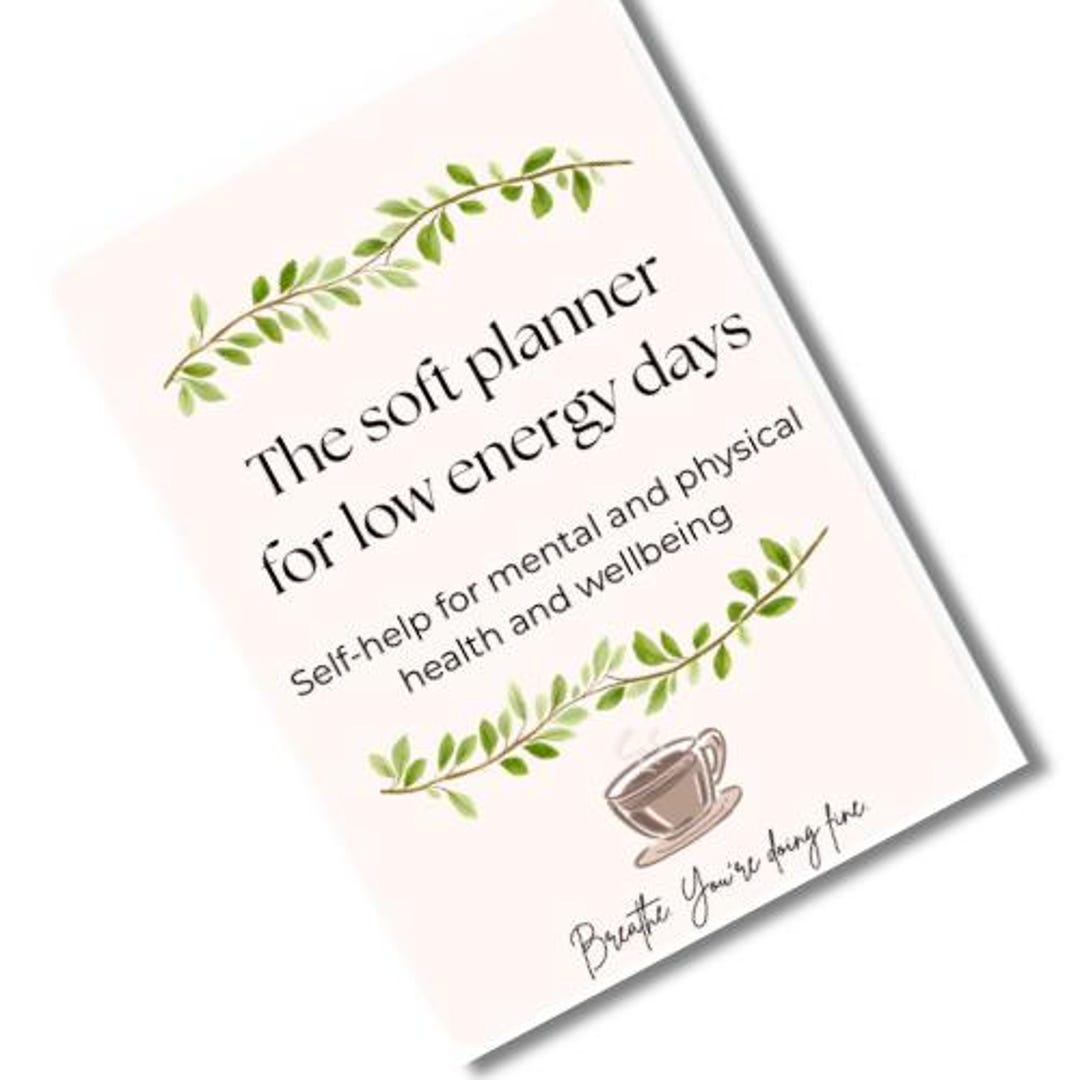 Low Energy Day Planner Printable | Gentle Reset Workbook | Cosy Self ...
