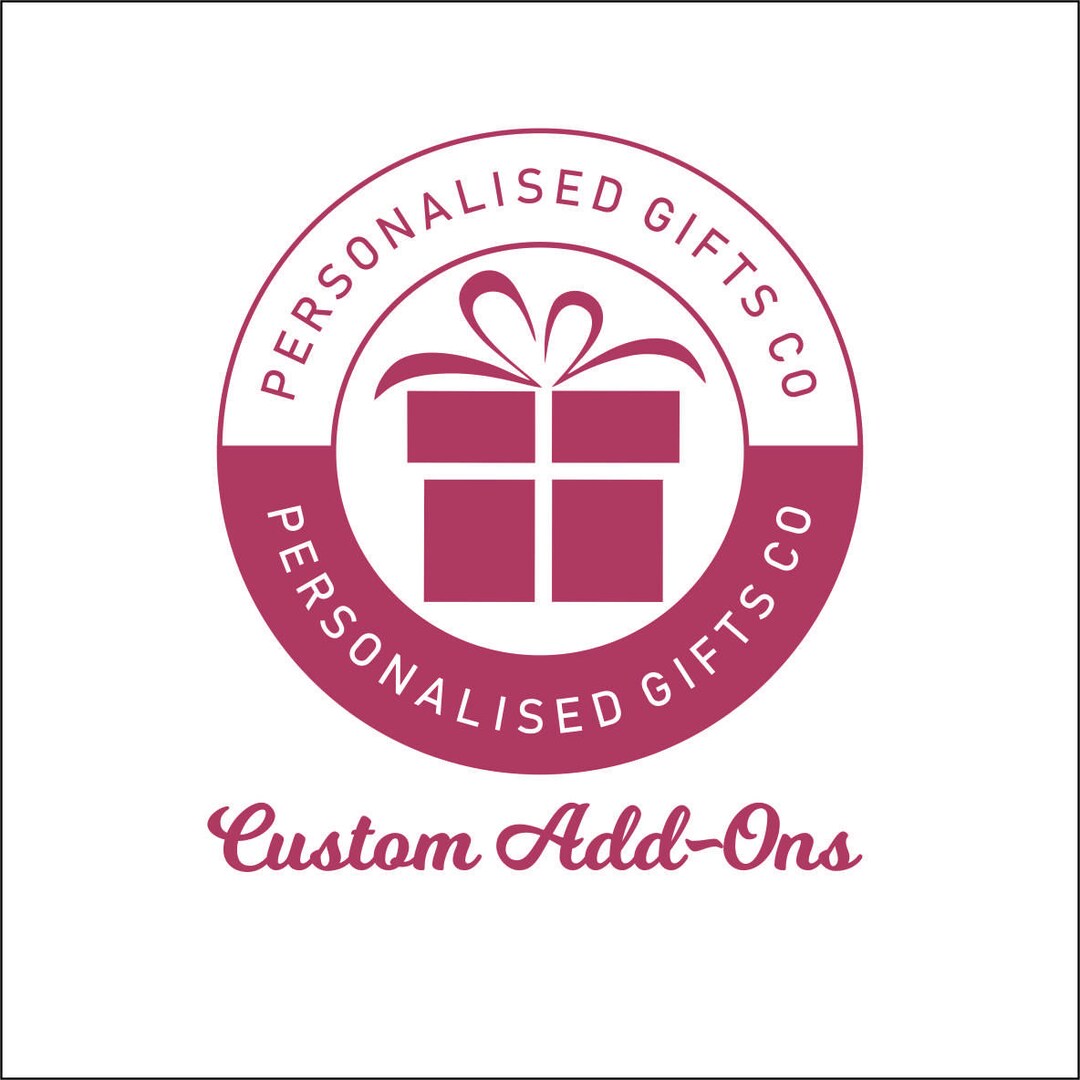 Personalised Gifts Co Addons / Custom Charges Etsy