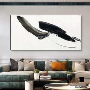 Black And White 3D Texture Painting Texture Wall Art Black And White Minimalist Painting Original Texture Art  Abstract Art Minimalist Art