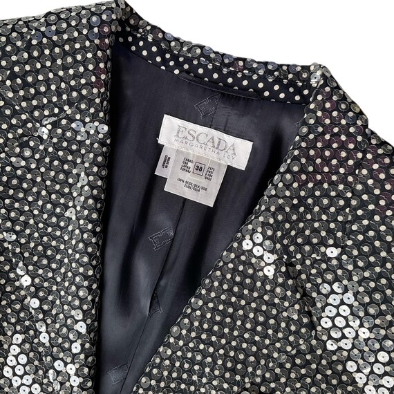 Escada Sequins Jacket - image 6