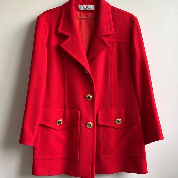 Givenchy Red Jacket - image 1