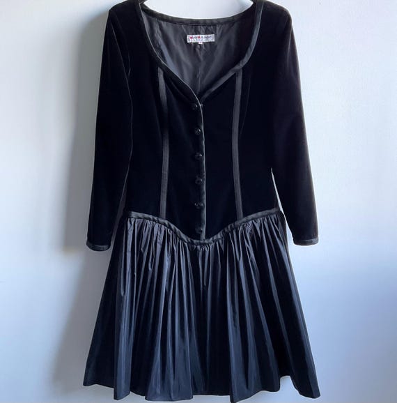 Yves Saint Laurent Rive Gauche, Saint Laurent Rive Gauche Black Dress