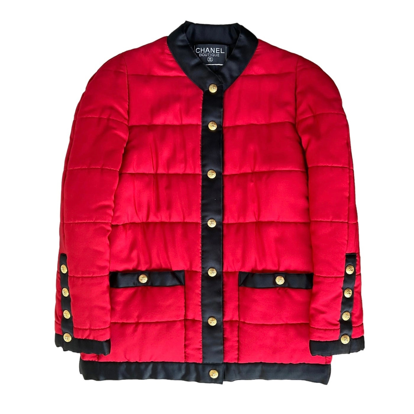 Red Chanel Coat 