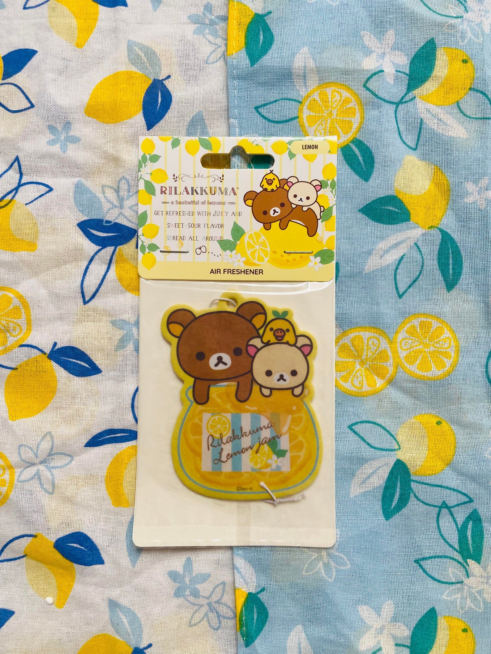 Daiso Air Freshener Rilakkuma Lemon Scent Etsy