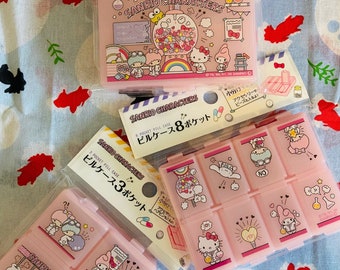 Sanrio, Pill Case: Sanrio Characters