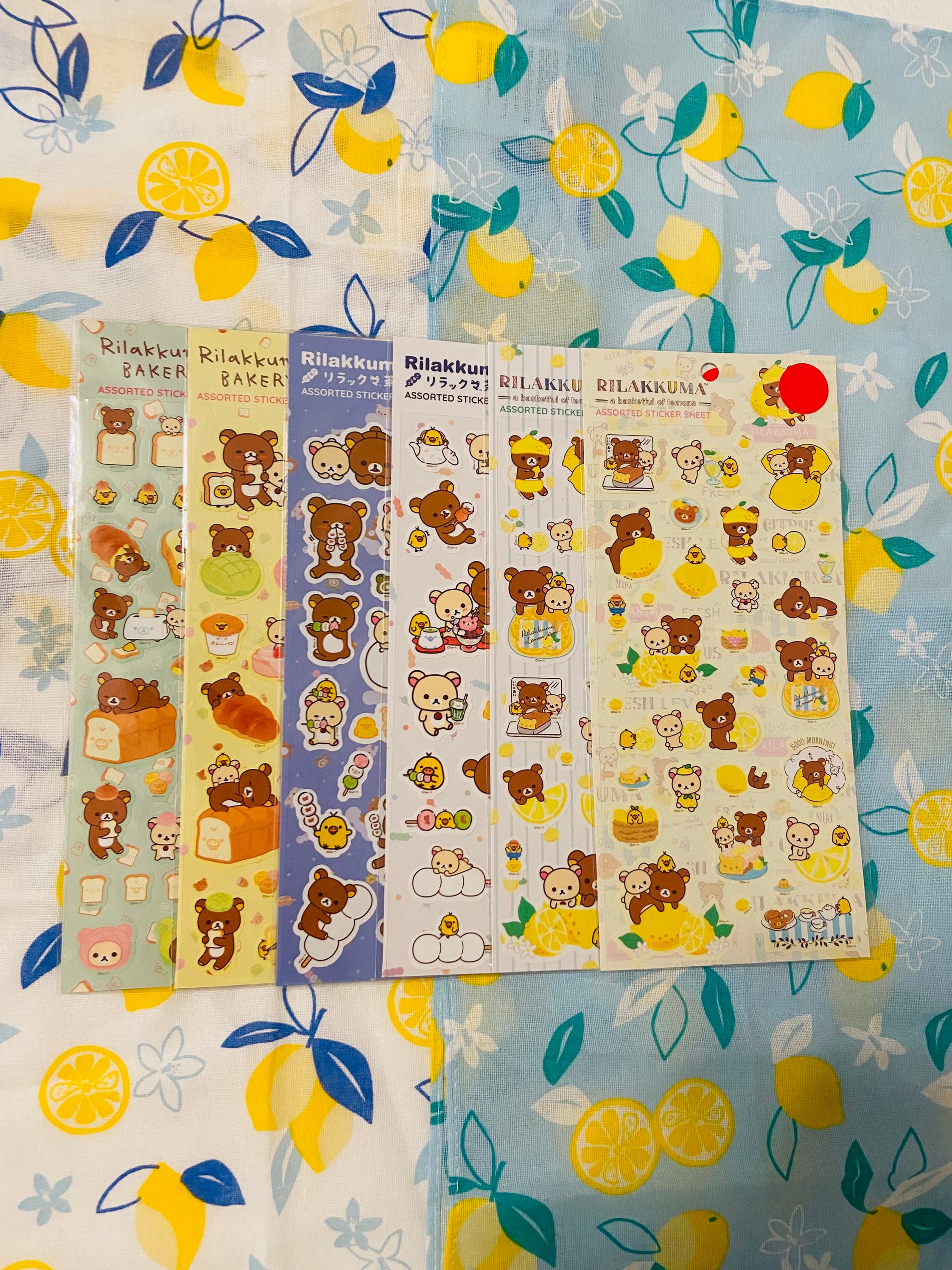 San-x Rilakkuma Korilakkuma Amusement Park Stickers Sticker Sheet