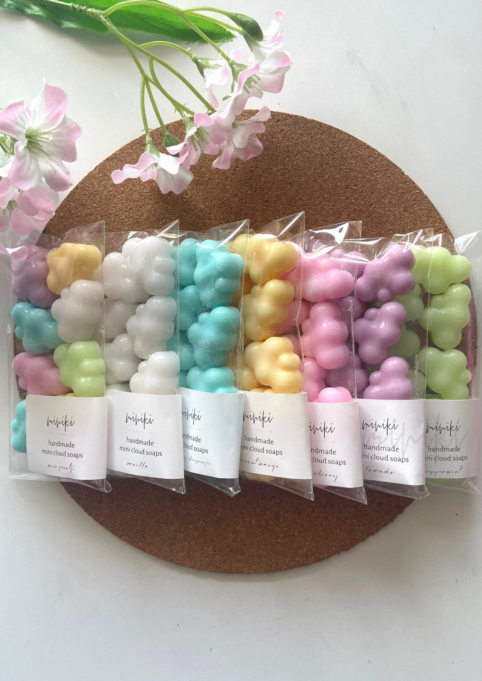 Round Mini Soaps Mini Cloud Soaps - Australian Natural Handmade Soap | Perfect for ...