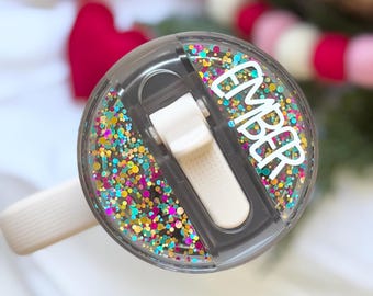 Personalized Stanley Protour Lid Topper: Acrylic Name Plate (20/30oz)