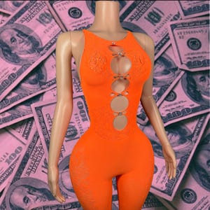 Exotic Dancewear One Piece Set