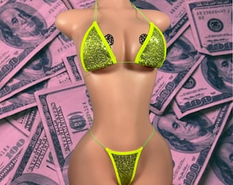 Exotische Tanzkleidung Microkini