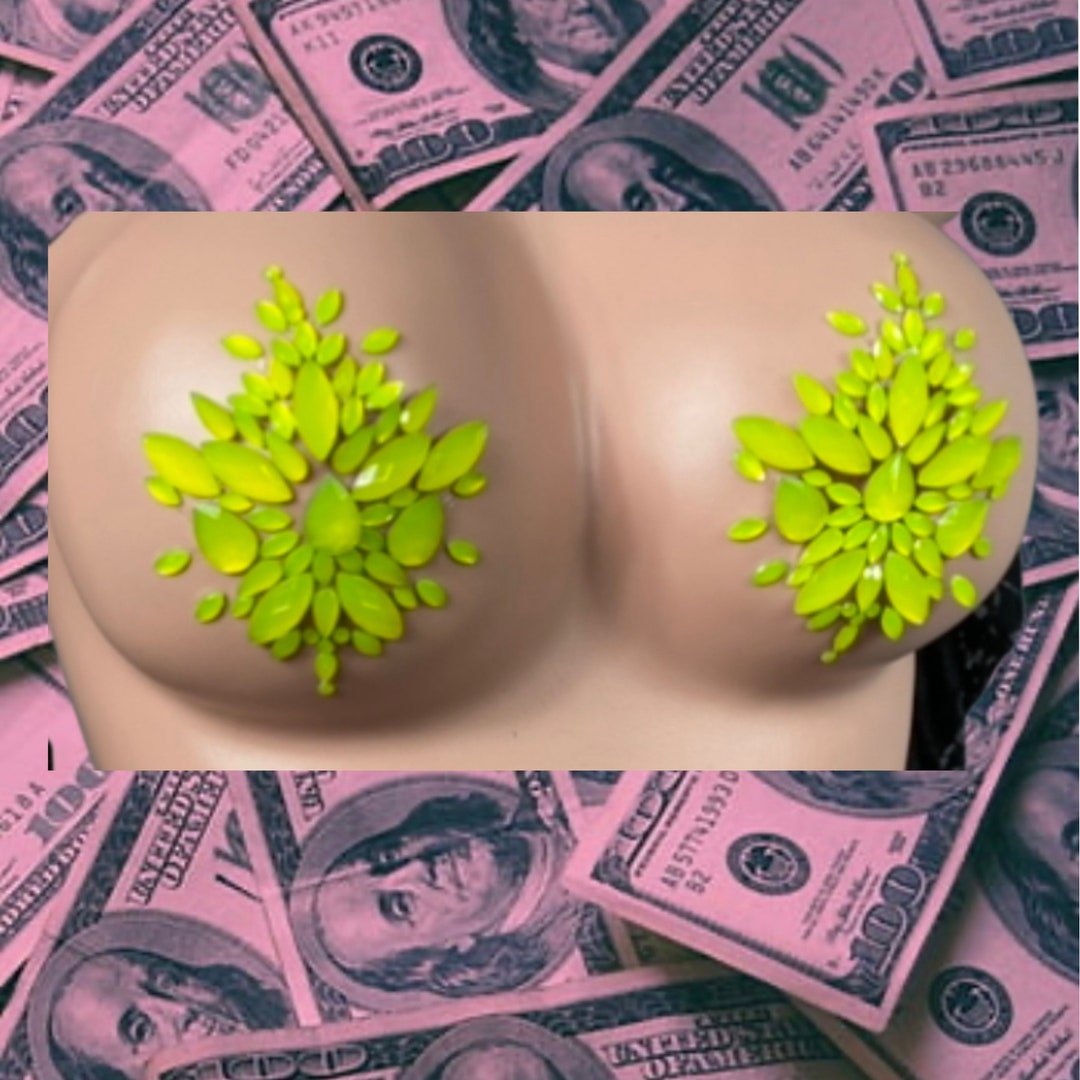 NIPPLE PASTIES WITH PIERCING main image 0