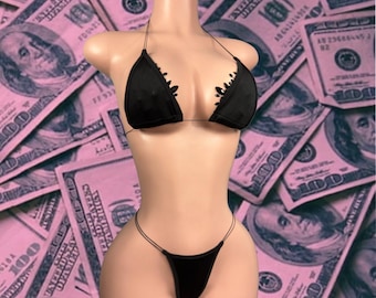 Microkini de ropa de baile exótica