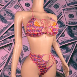 Exotic Dancewear Two Piece Set