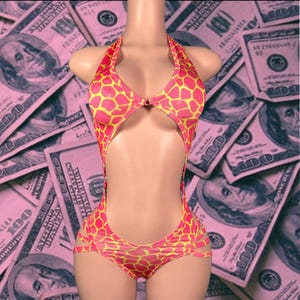 Exotic Dancewear One Piece Set