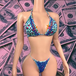Exotic Dancewear Two Piece Set