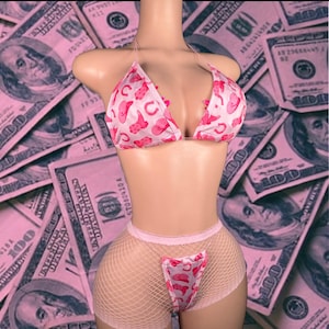 Exotic Dancewear Three Piece Set
