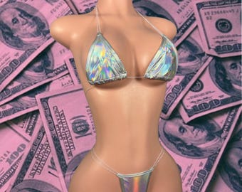 Microkini de ropa de baile exótica