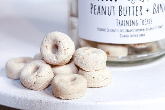 Peanut Butter Banana 100% All Natural Training Treats